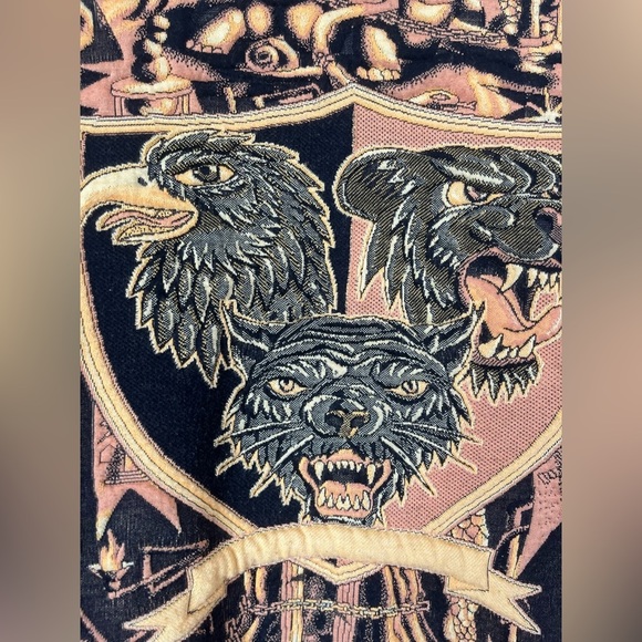 Zara JACQUARD BOMBER JACKET - Picture 14 of 15